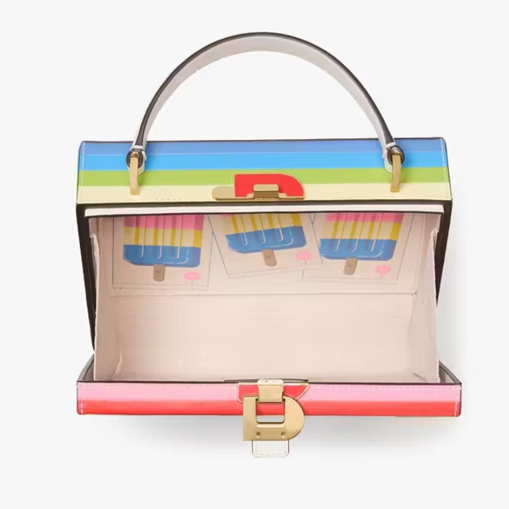 Kate Spade Limited Edition Novelty Ice Pops Handbag with free bag charm - Picture 14 of 17